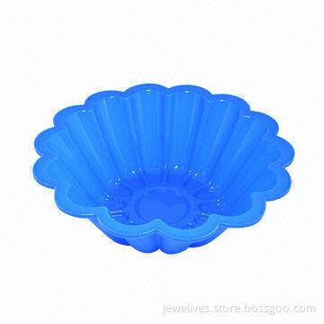 1-cavity Silicone Flower Cake Molds